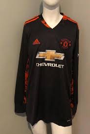 Manchester united 2006 2007 shirt jersey ronaldo long sleeve champions league. New Season Manchester United Goalkeeper Football Shirt 2020 2021 Sponsored By Chevrolet