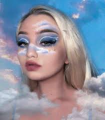 Learn more about the color blue and its status as a primary color as well as how to create different shades and discover complementary colors. Whomst Creative Makeup Looks Halloween Makeup Looks Face Art Makeup