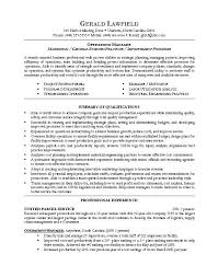 Hiring managers are busy people. Operations Manager Resume Template Sample Summary Examples Supervisor Hudsonradc