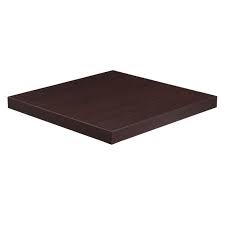 Plateaux de tables pour un intérieur déco. Plateau De Table De Cafe Restaurant Et Horeca Dublin Wenge 70x70 Cm 5 Cm D Epaisseur Universal Mobilier