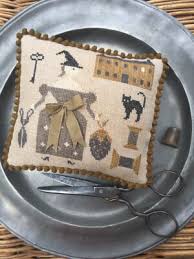 This counted cross stitch pattern is a design called ~ christmas fruit basket. Stacy Nash Primitives Goode Stitching Witch Pinkeep Cross Stitch Pattern 123stitch