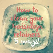 When it comes to mewing. How To Clean Your Invisalign Retainers 5 Ways Build Up On Invisalign Trays And Retainers Can Definitely Invisalign How To Clean Invisalign Invisalign Hacks