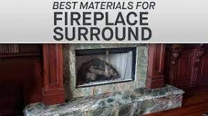 It's possible to make your surround fully metal or combine aluminum, stainless steel. The Best Materials For Your Fireplace Surround Marble Com Youtube