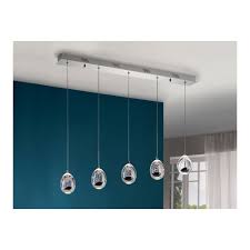 Amazon's choice for chrome kitchen island lights. Kitchen Island Led Chrome And Glass Orb Led Light Clanbay Cb14536 783618