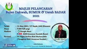 Dari nilai pergi ke seremban Sam Unwanus Saadah Rasmi Ceramah Khas Israk Mikraj Majlis Pelancaran Sumur Usrah Badar Dan Bulan Dakwah Facebook