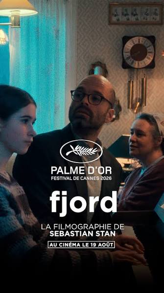 Trop beau garçon, Sebastian Stan. Renate Reinsve et Sebastian Stan sont à  l'affiche de Fjord, actuellement en salle.