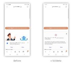 When carrying the product or using it while worn on your body, maintain a distance of. Samsung Internet 13 0 Beta Adds One Ui 3 0 Changes New Extension Apis