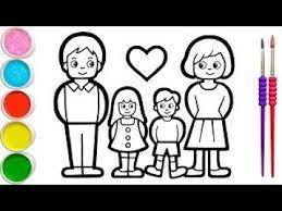 Dibujos para colorear de la serie dibujos de la familia para colorear. Como Dibujar Una Hermosa Familia Dibujo Facil Paginas Para Colorear 148 Youtube