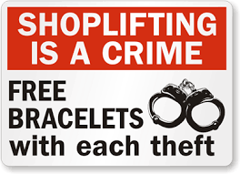 Favorite add to vintage shoplifting sign, retail store sign, security sign, free shipping!! 25 Retail Shoplifting Responses Ideas Retail Signage Bones Funny Funny Warning Signs