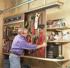 Amazing Storage And Organization Solutions For The Small Workshop Garage Organization Garage Storage Garage Storage Organization