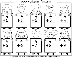Free Printable Math Worksheets For Kindergarten Addition 1 Png Kindergarten Addition Worksheets Kindergarten Math Addition Kindergarten Math Worksheets