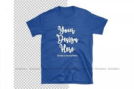 Royal Blue Gildan Tshirt Mockup Transparent Background 409692 Clothing Design Bundles Shirt Mockup Tshirt Mockup Mockup