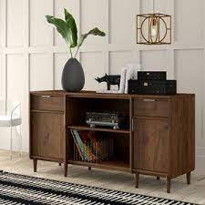 Cutrer 2 Drawer Vertical Filing Cabinet In 2021 Credenza Desks Furniture Credenza Decor
