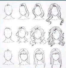 Hair 3 Dani Cartoon Dani Hair Drawings Drawing Hair Tutorial Drawings Step By Step Sketches