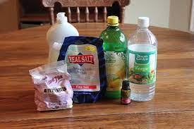 Use this spray to clean the tub, tile, toilet, sink, and even the bathroom floor. Homemade Tub Tile Cleaner
