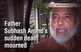 Father Subhash Anand's sudden death mourned