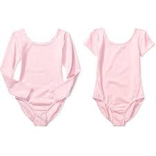 Danskin Now Girls Short Sleeve And Long Sleeve Ballet Leotard Combo Pack Little Big Girls