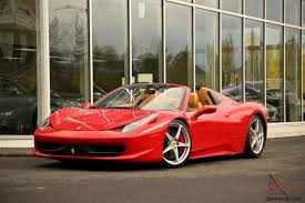 These prices reflect the current national average retail price for 2014 ferrari 458 italia trims at different mileages. Ferrari 458 458 Italia Spider