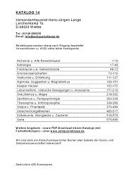 Kuno beller tabelle erklärung : Katalog 14 Versandantiquariat Hans Jurgen Lange By Versandantiquariat Hans Jurgen Lange Issuu