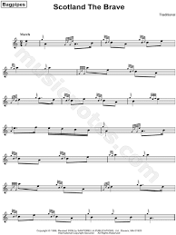 Scotland the brave (in scottish gaelic, alba an aigh) is a patriotic song, one of the main contenders to be considered as a national anthem of scotland. Traditional Scotland The Brave Sheet Music In C Major Download Print Sku Mn0125859