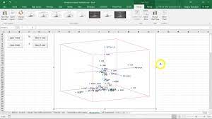 3d Scatterplot With Labels For Excel Youtube