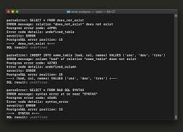 Postgresql Node Errors Objectrocket