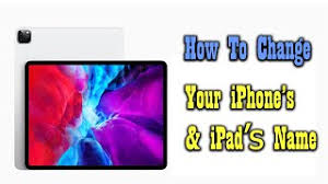 You can easily change the name of your iphone or ipad, making your device distinguishable from other devices you may hence, it makes all the sense to change the default name of your iphone to something like john's iphone which can be easily. How To Change Your Iphone S Name