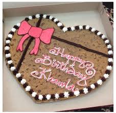 Birthday Cookie Cake Ideas Pin By Andrea Pesch On Cookie Cake Ideas Cookie Cake Birthday Cookie Cake Decorations Cookie Cake Designs