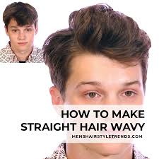 Gently pull apart the braids to loosen then, then lightly iron each braid until. How To Get Wavy Hair From Straight Hair Men S Tutorial
