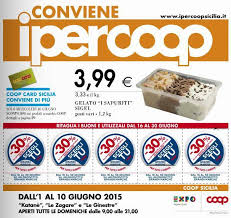 conviene ipercoop buoni sconto coop del 30 omaggi net sicilia