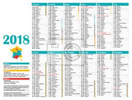 Maybe you would like to learn more about one of these? Calendrier Annuel 2018 Bleu En Francais 12 Mois En Couleurs Vacances Wandposter Poster 2018 2019 12 Myloview De