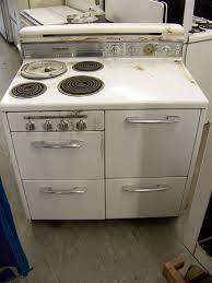 One possible way to get your old appliances fixed is to find local suppliers — old time repair shops — that could help you out. 1948 Hotpoint Electric Stove Antique Appliances