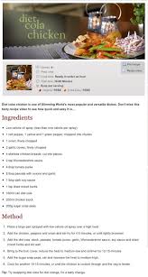 Diet Coke Chicken Slimming World No Link Just Picture Of Recipe Diet Coke Chicken Slimming World Slimming World Tips Slimming World Dinners
