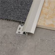 Metal edge trim (also called edge finishing strips, edge molding) is used for edge finishing of floors and walls to play a role in decoration and beautification. China Metal Carpet Trim Waterproof Brass Transition Strips Flooring China Carpet Trim Carpet Trim Transition Strip