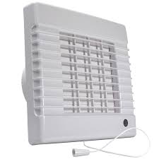 Lufter O 100 Mm Mit Automatischen Jalousien Zugschalter Und Zeitnachlauf Iventilatoren De