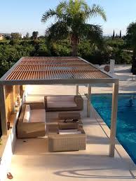 Sonnenschutzterrasse Uberdachung Garten Terrassenuberdachung Pergola