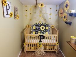 Pin By Daprisha Mone T On Babys Sunflower Room You Are My Sunshine Theme Nursery Baby Room Baby Girl Nursery Room Baby Girl Room