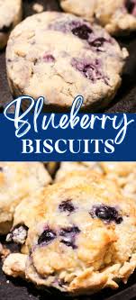 Easy Blueberry Biscuits Recipe with Heavy Whipping Cream