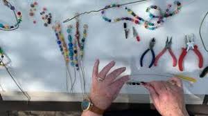 Making your perler bead garden stakes. Create With The Library Beaded Garden Stakes Youtube