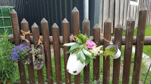 Zaun Deko Garten Deko Garten Deko