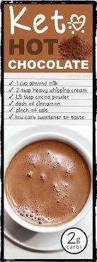 Low Carb Keto Heisse Schokolade Rezept Mit Sahne Und Mandelmilch Yum 10 Rezepte Diy Keto Hot Chocolate Recipe Low Carb Drinks Keto Diet Recipes