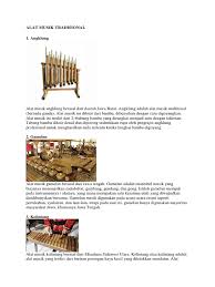 Bagian kaki dan kepala sasando terbuat dari kayu. Alat Musik Kolintang Berasal Dari Daerah Mana Berbagai Alat