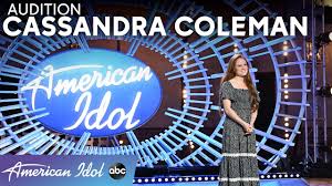 The lucky contestants who got the green light were then able to move on and sing for the judges. Angelic Cassandra Coleman Is A Voice The World Has Never Heard American Idol 2021 Youtube