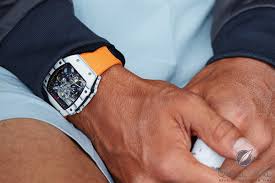 A racing machine on the wrist. Richard Mille Rm 27 02 For Rafael Nadal The Quintessential Sports Tourbillon Archive Quill Pad