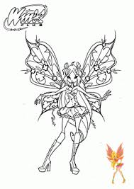 In the second season layla has joined them. Winx Club Coloring Pages For Girls Printable And Online