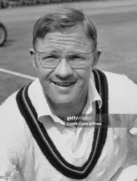 Portrait of Eddie Barlow from South Africa and right-arm medium pace...  News Photo