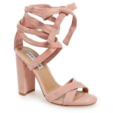 Women S Steve Madden Christey Wraparound Ankle Tie Sandal 110 Liked On Polyvore Featuring Shoes Sandals Heels Ligh Ankle Tie Sandals Heels Wrap Shoes