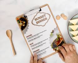 Make a list of all the dishes and drinks that you want to display in your menu. Menu Maker Online Customized Menu Design For Free Fotor