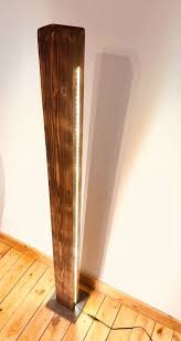 Stehlampe Holzlampe Led Stehleuchte Dekolampe Vintage Holz 150cm In Baden Wurttemberg Ulm Stehlampe Holz Lampen Aus Holz Lampe