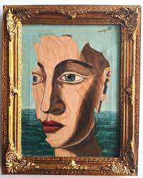 Sold at Auction: David E. Fern, David Fern Oil On Canvas Of A Young Woman